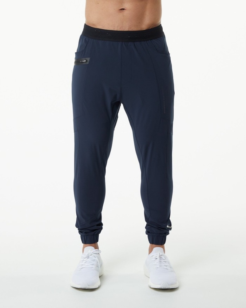 Alphalete Studio Joggingbroeken Heren Donkerblauw | 58YIOXVZW