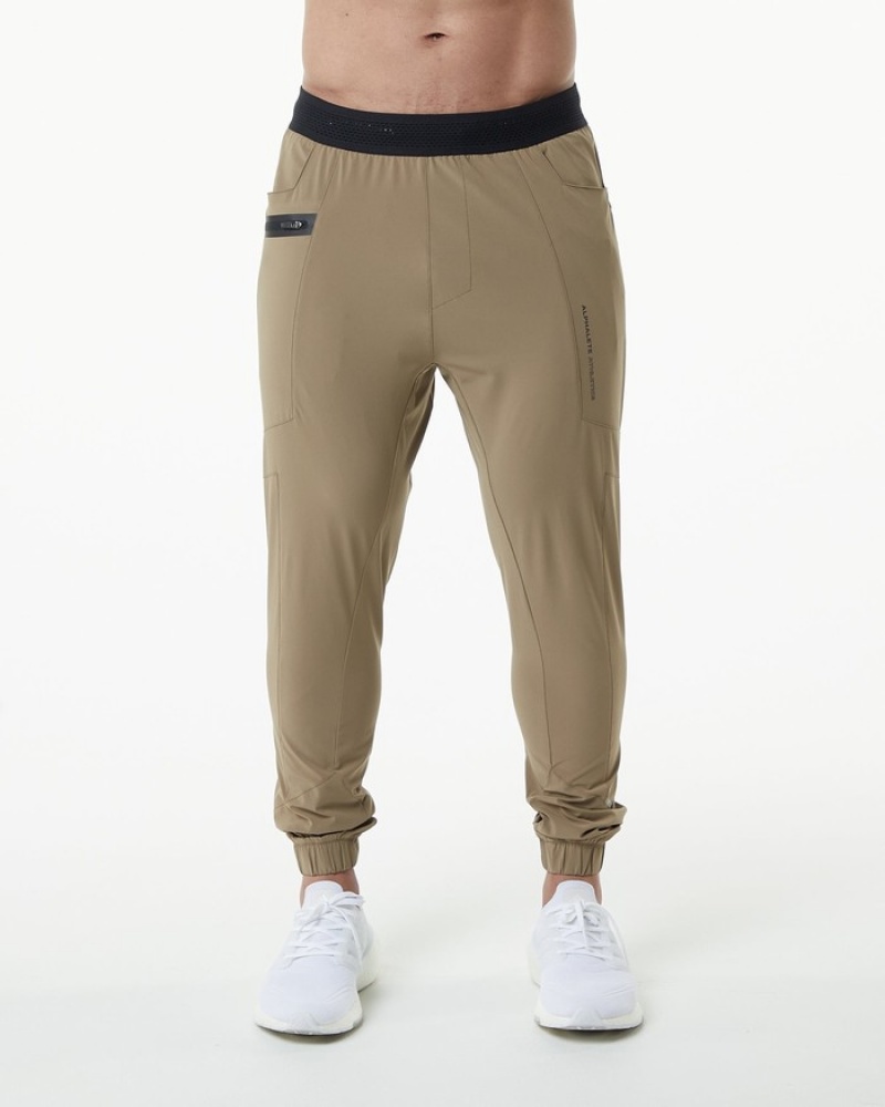 Alphalete Studio Joggingbroeken Heren Grijs Bruin | 98JQIHZDY