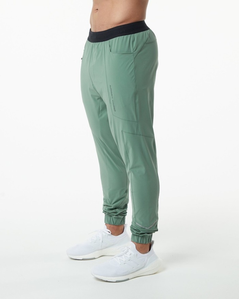 Alphalete Studio Joggingbroeken Heren Olijfgroen Groen | 40XZRWKND