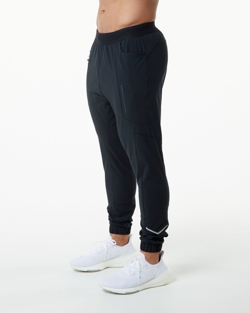 Alphalete Studio Joggingbroeken Heren Zwart | 42MXEGIWF