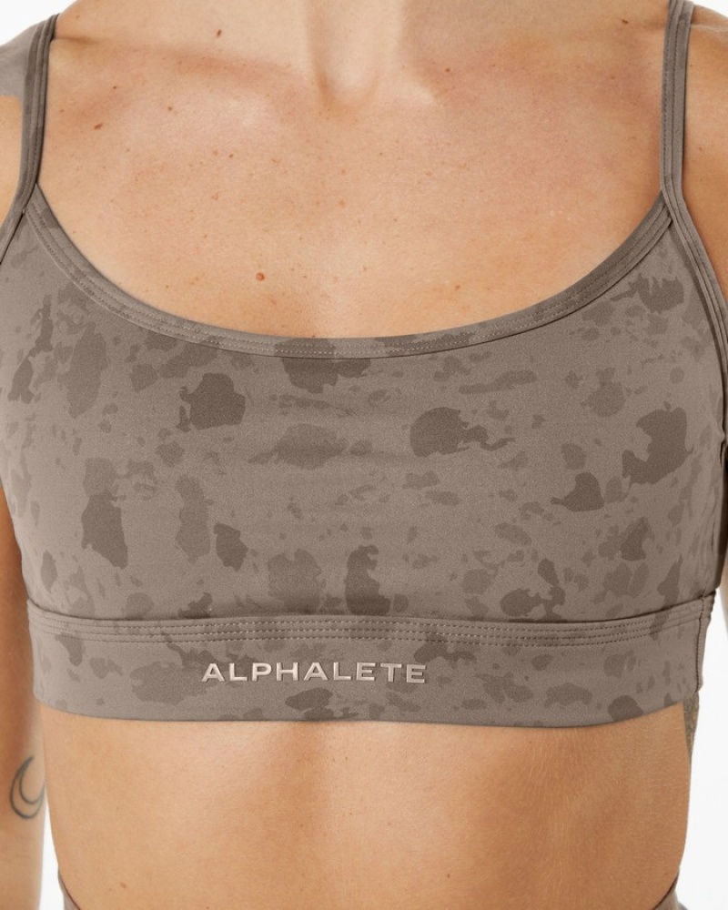 Alphalete Surface Limitless BH Dames Beige | 02ODEURXJ