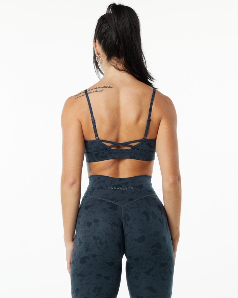 Alphalete Surface Limitless BH Dames Blauw | 67JOTZWCR