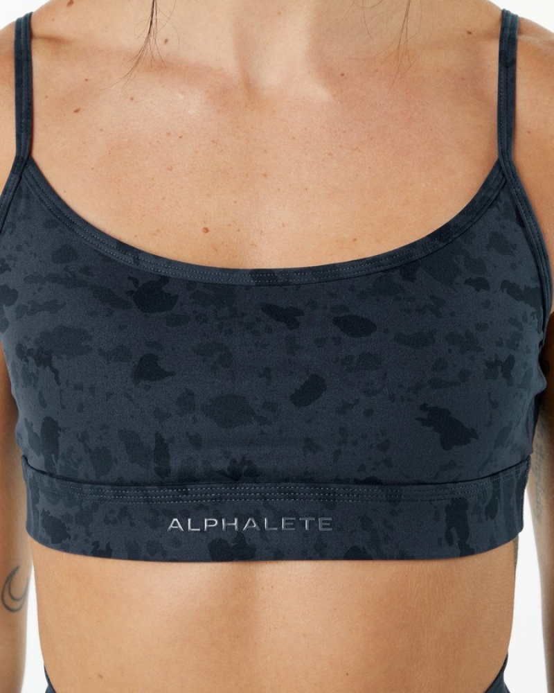 Alphalete Surface Limitless BH Dames Blauw | 67JOTZWCR