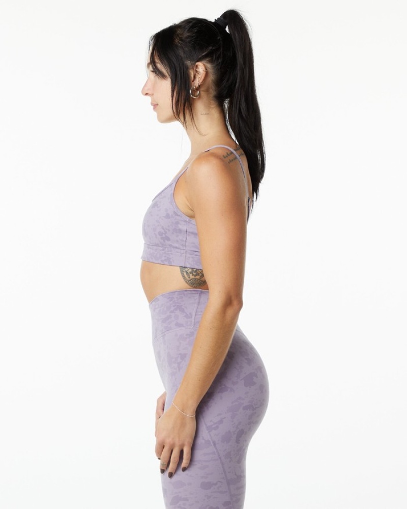 Alphalete Surface Limitless BH Dames Paars | 45GNLEYVM