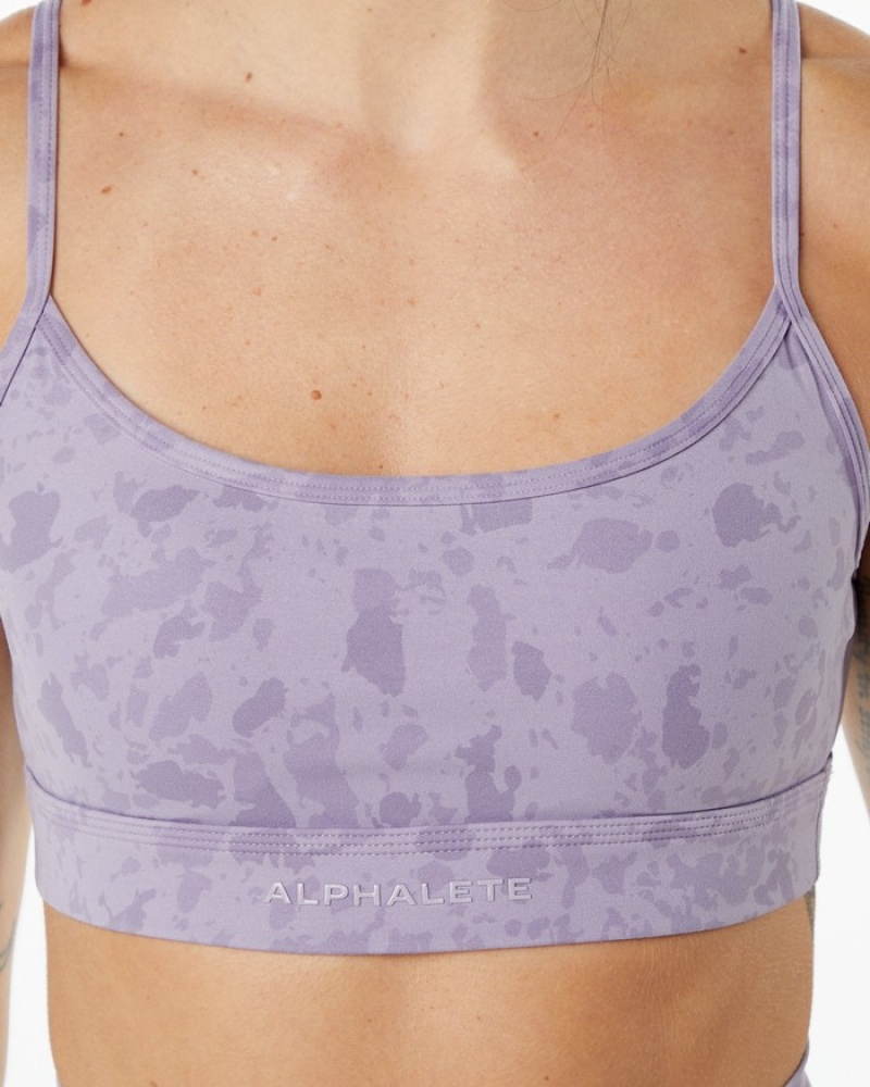 Alphalete Surface Limitless BH Dames Paars | 45GNLEYVM