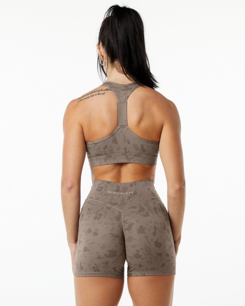 Alphalete Surface Wrap BH Dames Beige | 81HDJTEIR