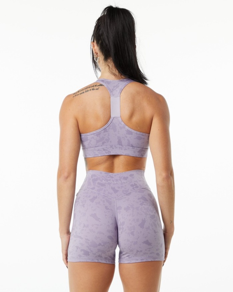 Alphalete Surface Wrap BH Dames Paars | 43KQURSAW