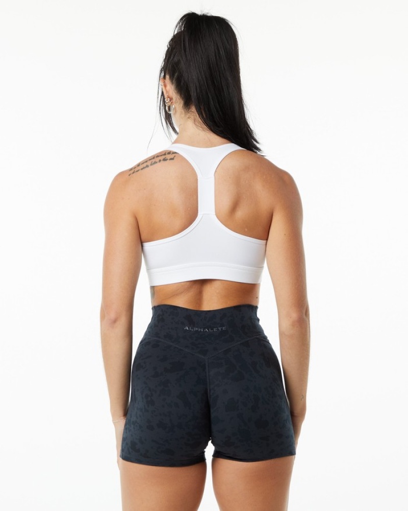 Alphalete Surface Wrap BH Dames Wit | 12BDMPZXW