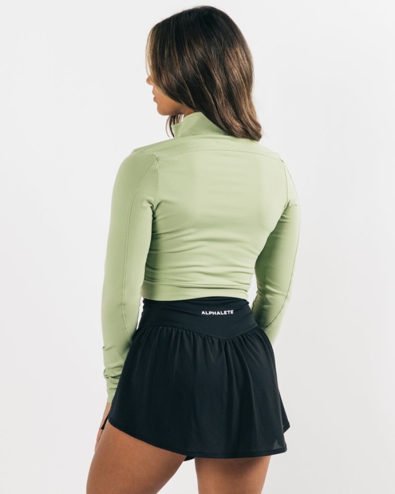 Alphalete Trace Jassen Dames Groen | 62ZCUDHAV