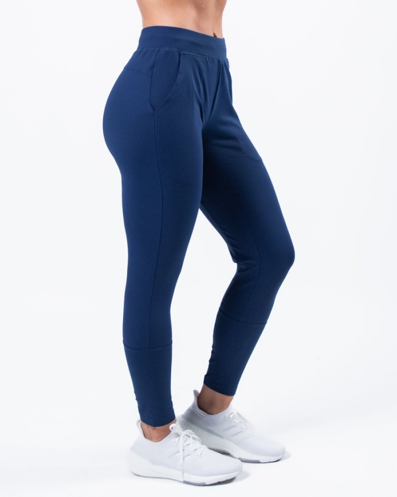 Alphalete Trace Joggingbroeken Dames Blauw | 20DKULJGX