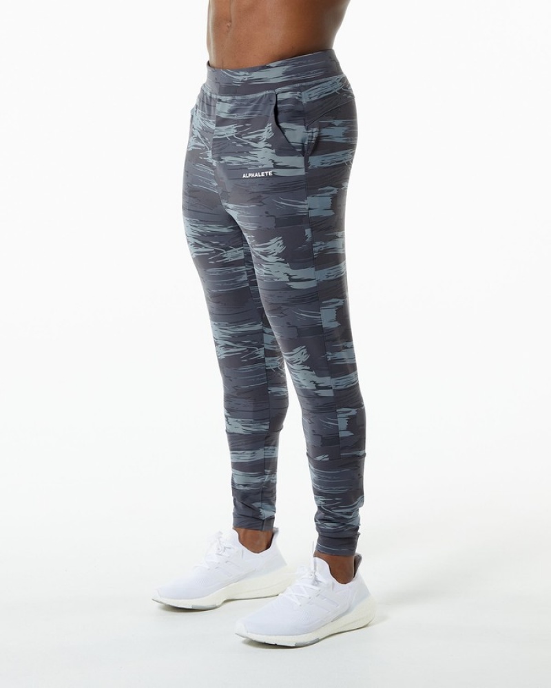 Alphalete Trace Joggingbroeken Heren Camo | 05YGEKBCX