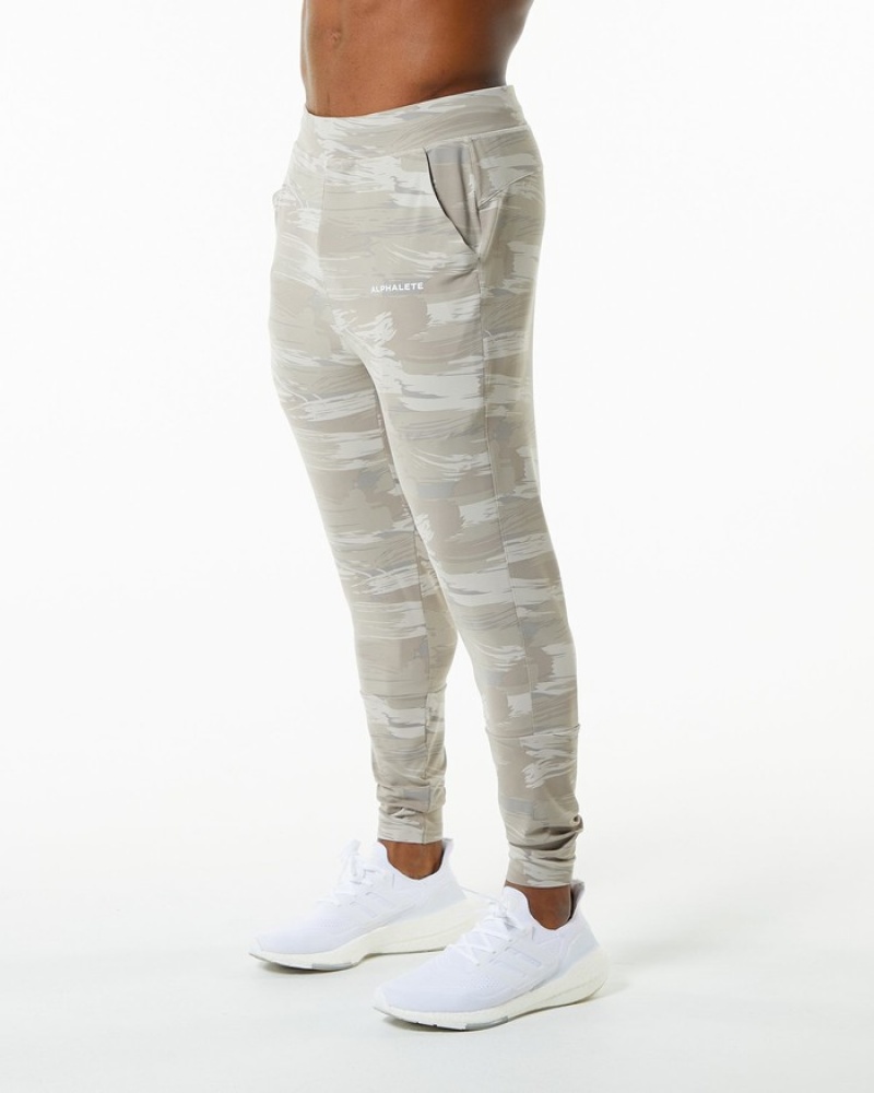 Alphalete Trace Joggingbroeken Heren Camo | 12KJNHRYX