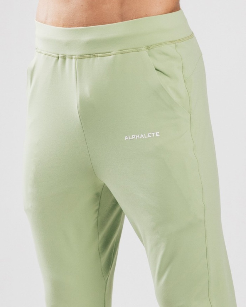 Alphalete Trace Joggingbroeken Heren Groen | 03TEIXYFD