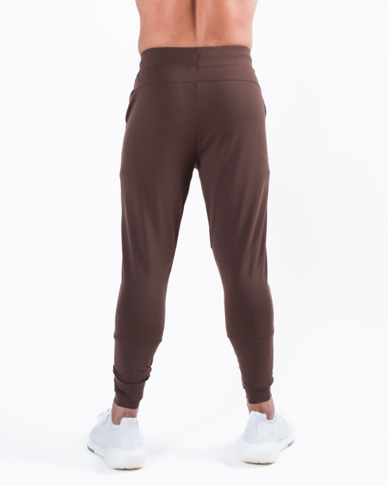 Alphalete Trace Joggingbroeken Heren Koffie | 75ZJGCVOY