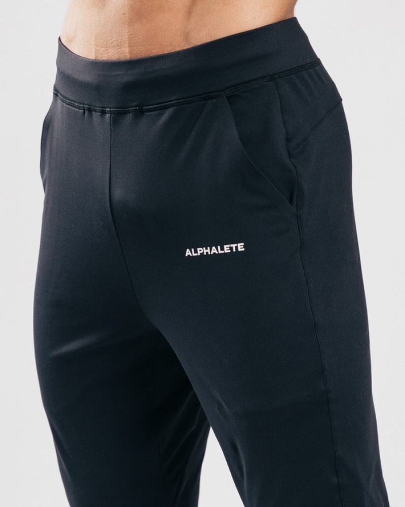 Alphalete Trace Joggingbroeken Heren Zwart | 12TLXAGYJ