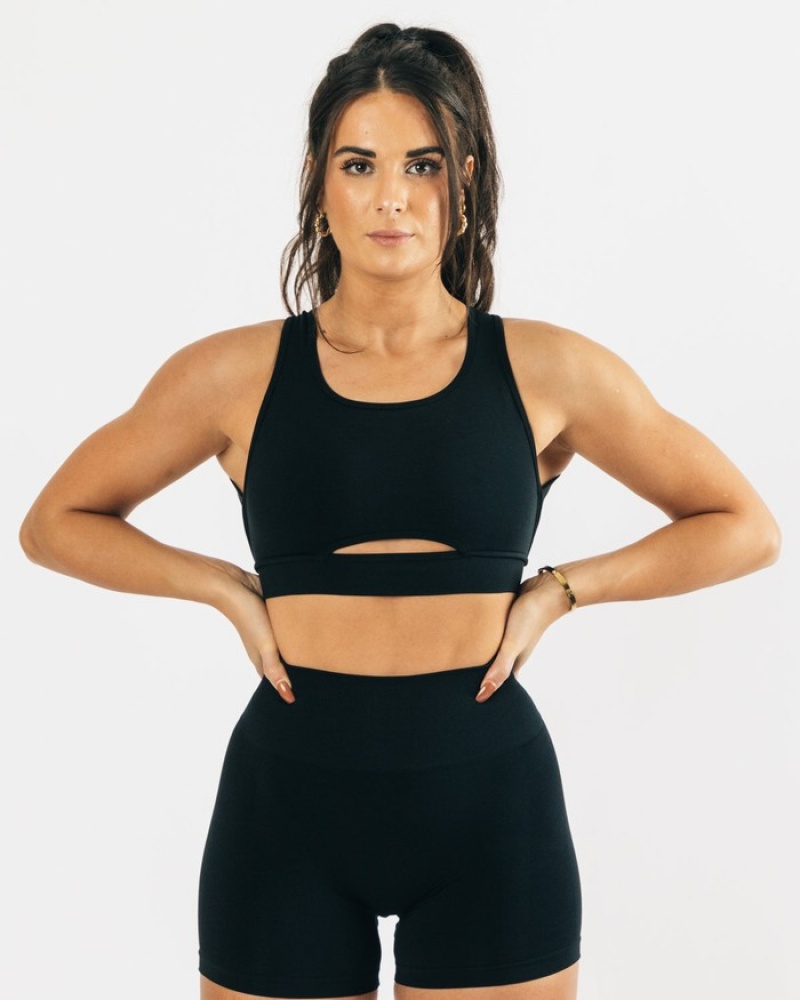 Alphalete Trinity BH Dames Zwart | 19MUWENCL