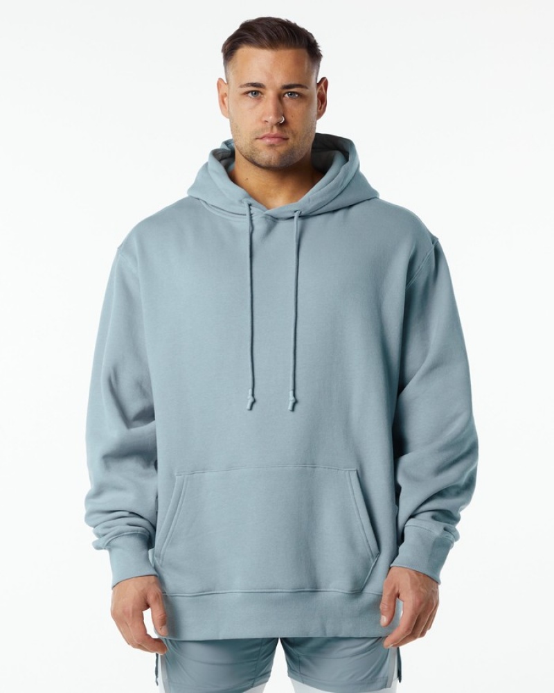 Alphalete Unity Hoodie Heren Blauw | 81FIMOXRQ