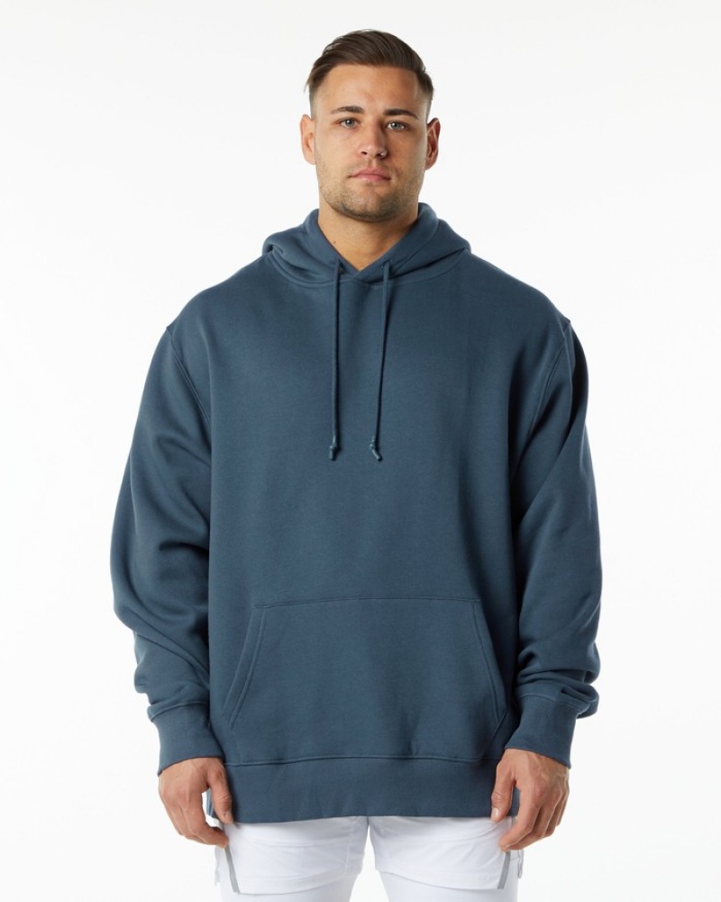 Alphalete Unity Hoodie Heren Blauw | 82QNCAUFD