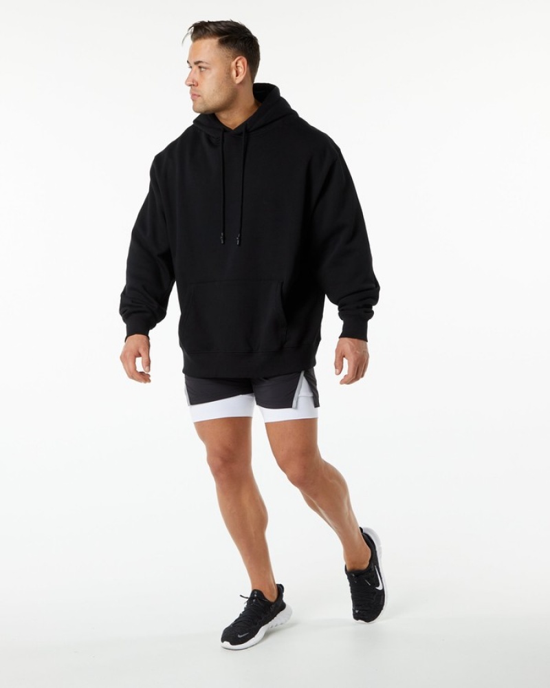 Alphalete Unity Hoodie Heren Zwart | 29NTSUQHG