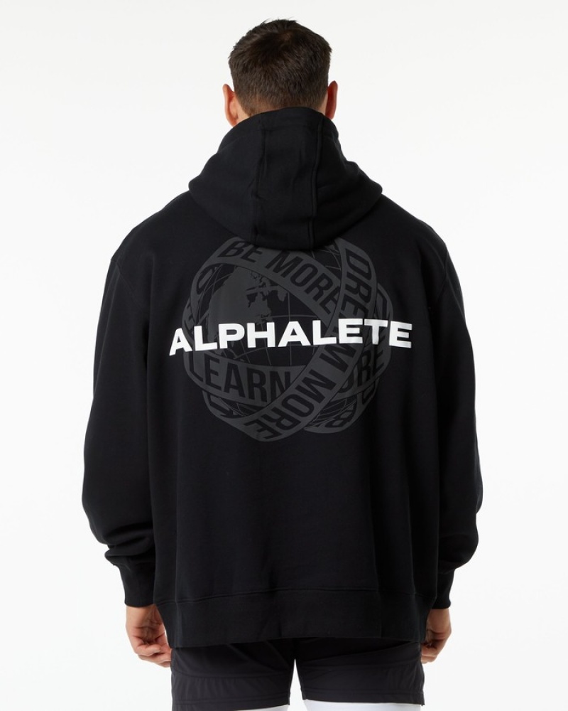 Alphalete Unity Hoodie Heren Zwart | 29NTSUQHG