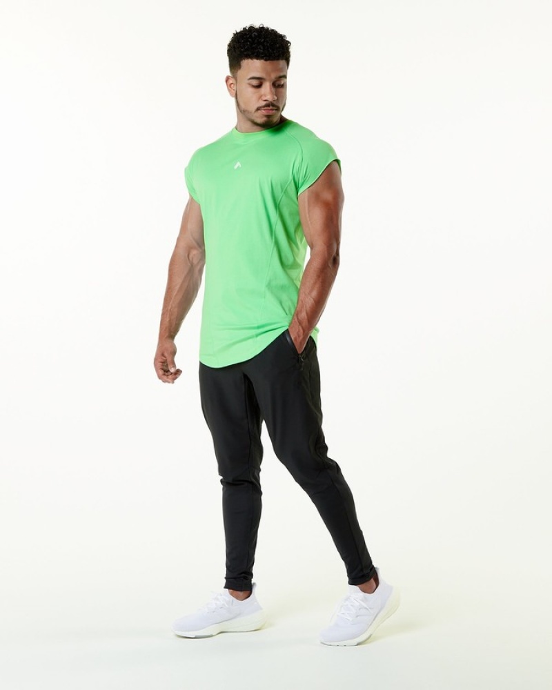 Alphalete Velocity Mouwloos Tanktop Heren Groen | 59FGAEITP