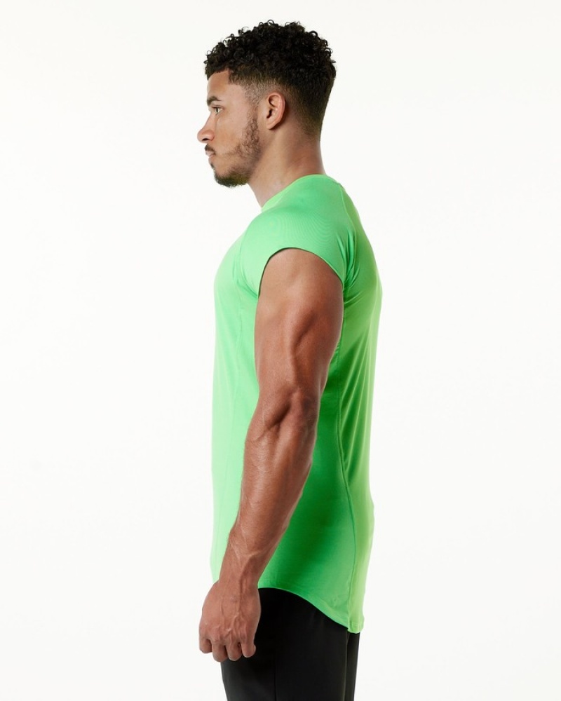 Alphalete Velocity Mouwloos Tanktop Heren Groen | 59FGAEITP