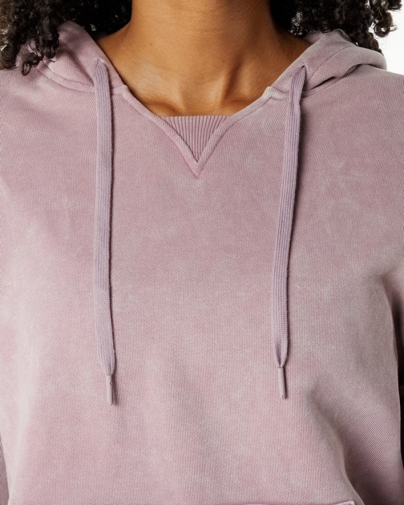 Alphalete Very Terry Hoodie Dames Roze | 29HCEWLRM