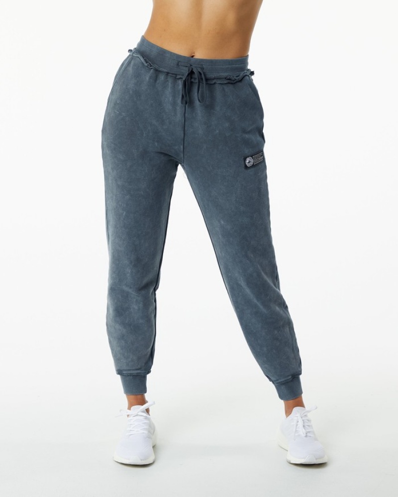 Alphalete Very Terry Joggingbroeken Dames Blauw | 17TMWISLX