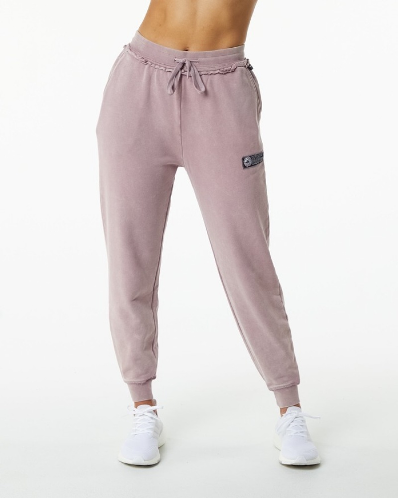 Alphalete Very Terry Joggingbroeken Dames Roze | 50SNVQABD