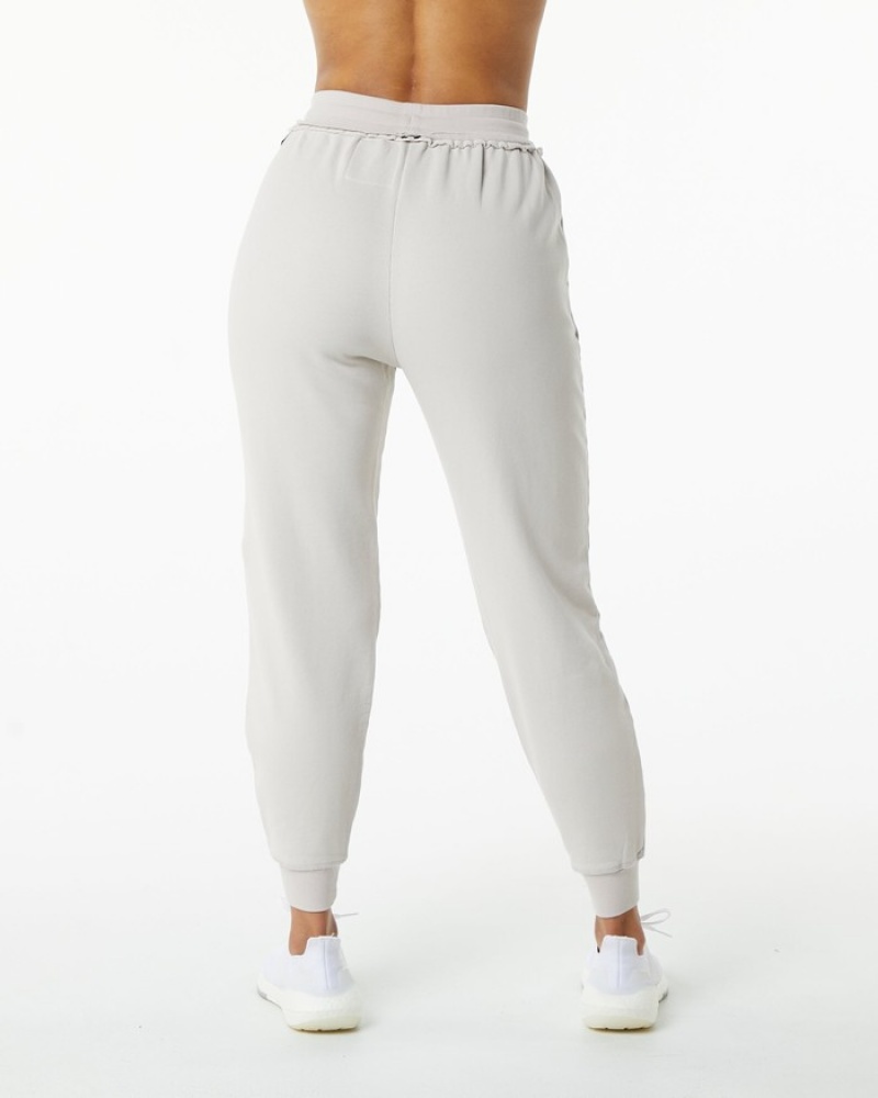 Alphalete Very Terry Joggingbroeken Dames Wit | 04OJVADXE